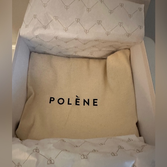 New Authentic POLENE TONCA purse! Duo Camel NIB W/dust bag - Picture 5 of 14
